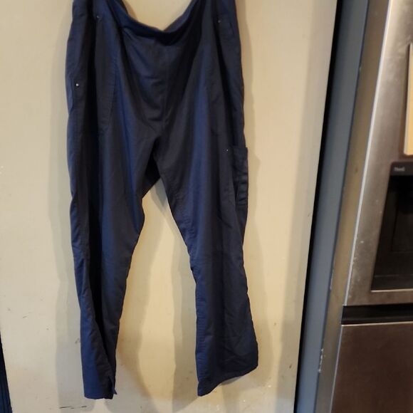 Healing Hands Grey Cargo Scrub Pants Relaxed Fit XL New Condition - Picture 1 of 3